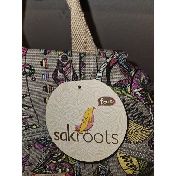 NWT! Sakroots Women\'s Artist Circle Backpack in Eco-twill 13x16x6 main image 6